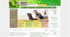 Desktop Screenshot of entreprises.mulot-declic.com